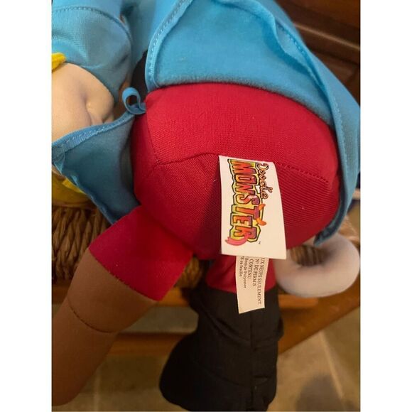 15” Pirate Plush Doodle Washable Monster Plush doll - Picture 5 of 5